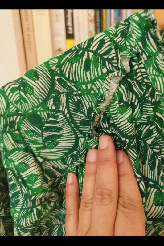 Vestido longo e solto T 1 da An'ge – photo 3